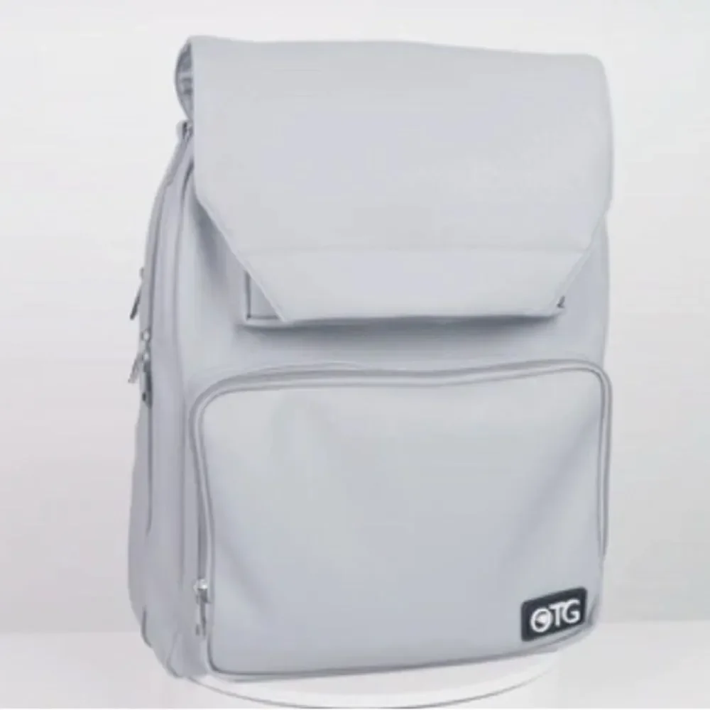 NWT OTG Gray Baby Diaper Changing Station Backpack